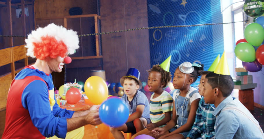 kid birthday party clown artist