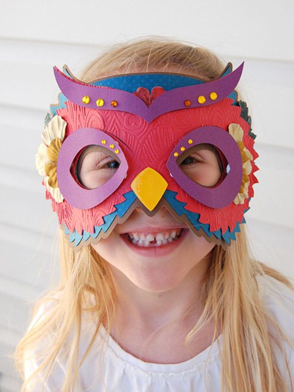 Mask making for kids' Birthday Party