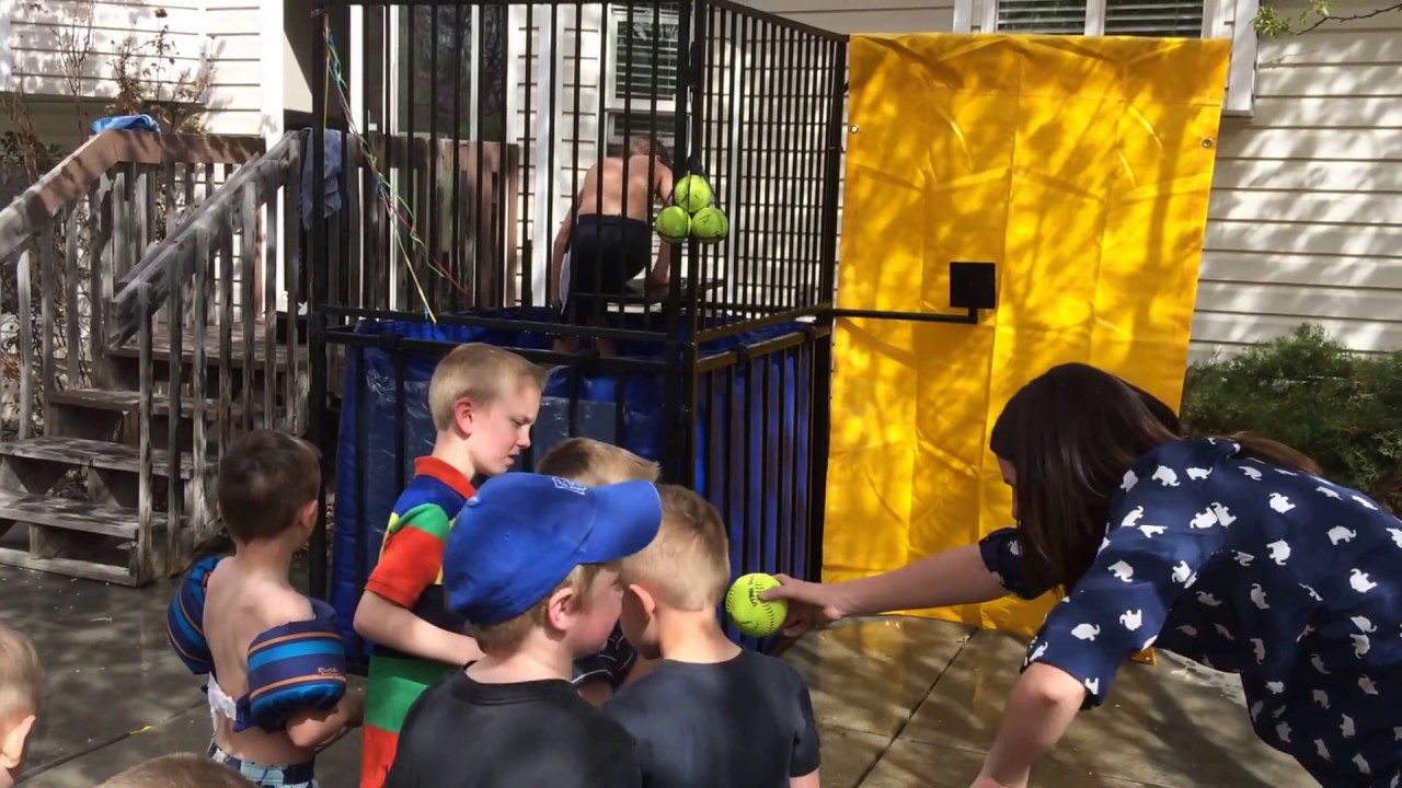 dunk tank for kids