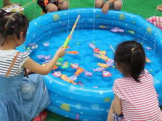 fishing game with water